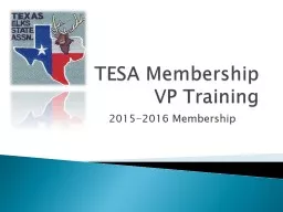 TESA Membership