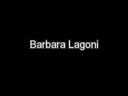 Barbara Lagoni