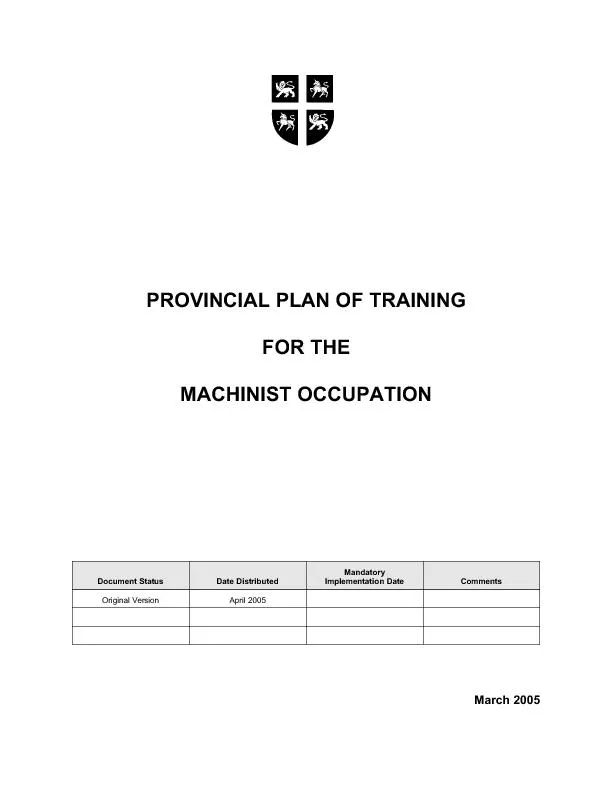 Provincial Plan