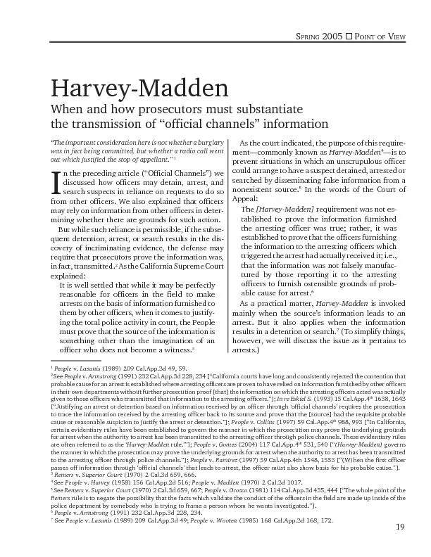 Harvey-Madden