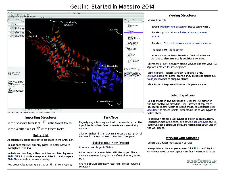 Getting Started in Maestro 2014