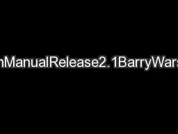 GNUMailman-InstallationManualRelease2.1BarryWarsawApril14,2016barry(at