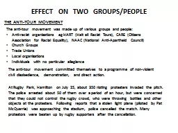 EFFECT  ON  TWO  GROUPS/PEOPLE