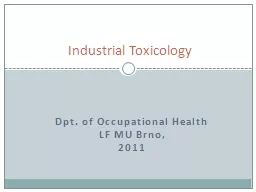 Dpt. of Occupational Health