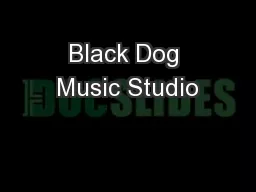 Black Dog Music Studio