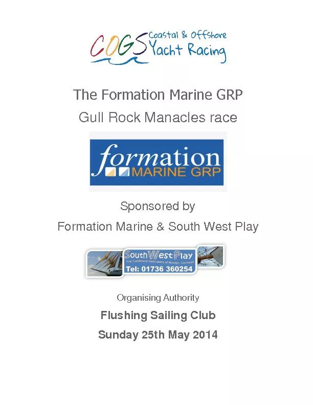 The Formation Marine GRP