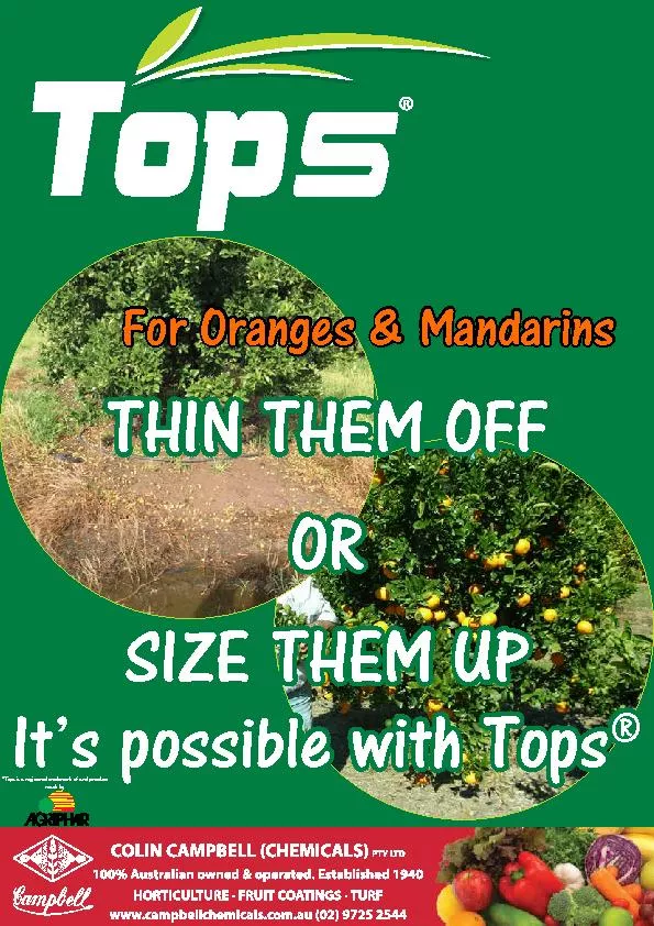 It’s possible with Tops