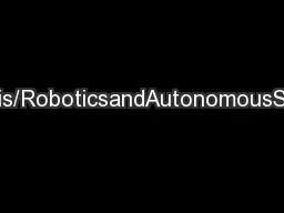B.Subudhi,A.S.Morris/RoboticsandAutonomousSystems41(2002)257