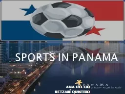 SPORTS IN PANAMA