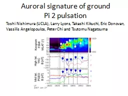 Auroral signature of ground Pi 2 pulsation