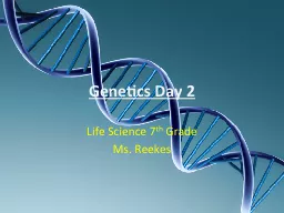 Genetics Day 2