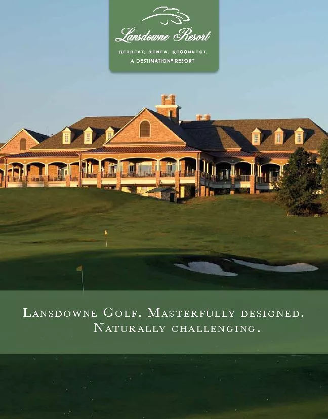 ANSDOWNE G. MASTERFULLDESINED
