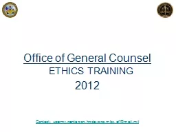 Office of General Counsel