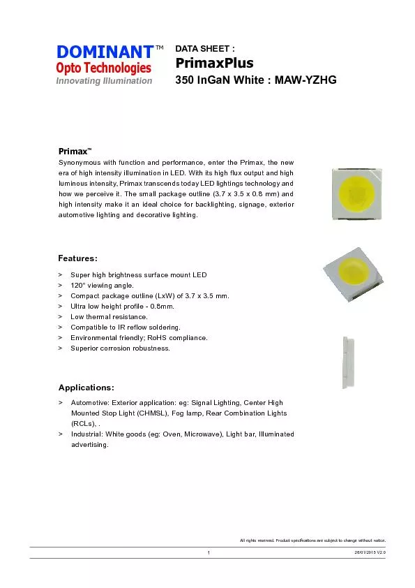 Super high brightness surface mount LED