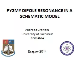 PYGMY DIPOLE RESONANCE IN A SCHEMATIC MODEL