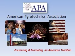 American Pyrotechnics Association