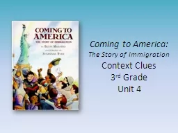 Coming to America: