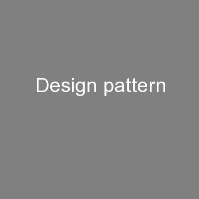 Design pattern