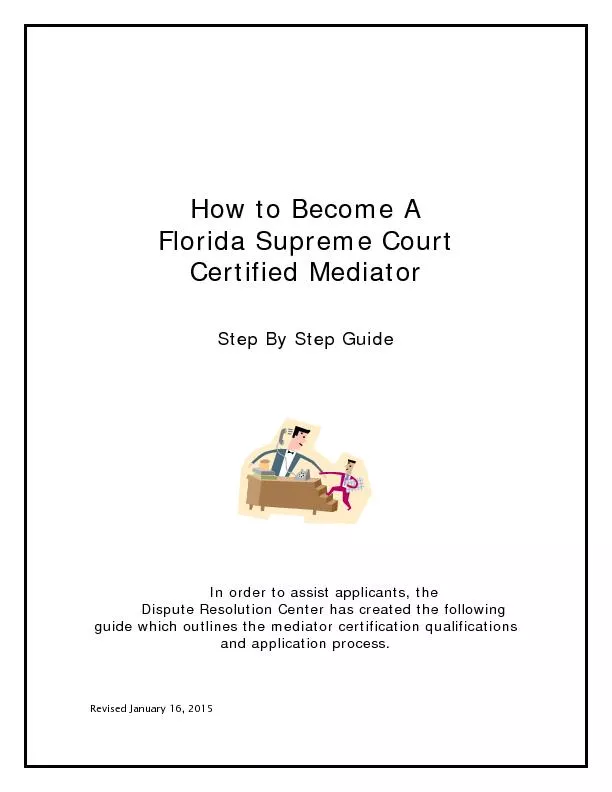 How to Become A  Certified Mediator  Step By Step Guide