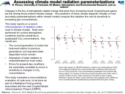 Assessing climate model