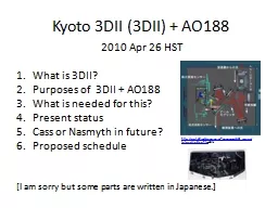 Kyoto 3DII (3DII) + AO188