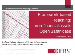 Framework-based teaching: