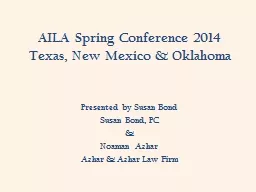 AILA Spring Conference 2014