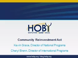 Community Reinvestment Act