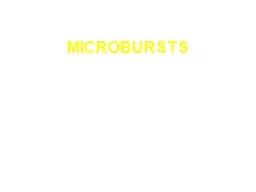 MICROBURSTS