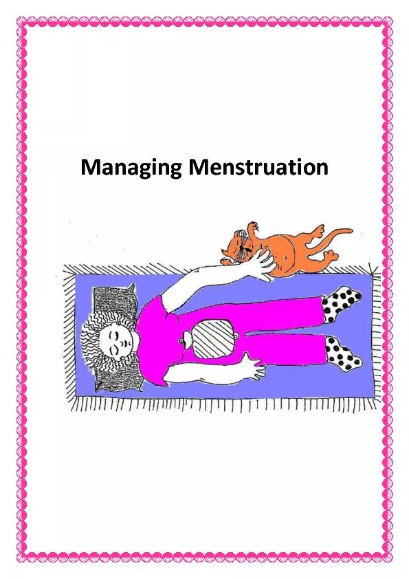 anaging Menstruation