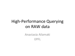 High-Performance Querying