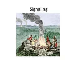 Signaling