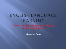 English language learning