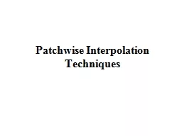 Patchwise