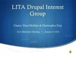 LITA Drupal Interest Group