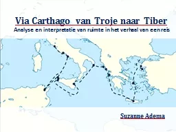 Via Carthago van Troje naar