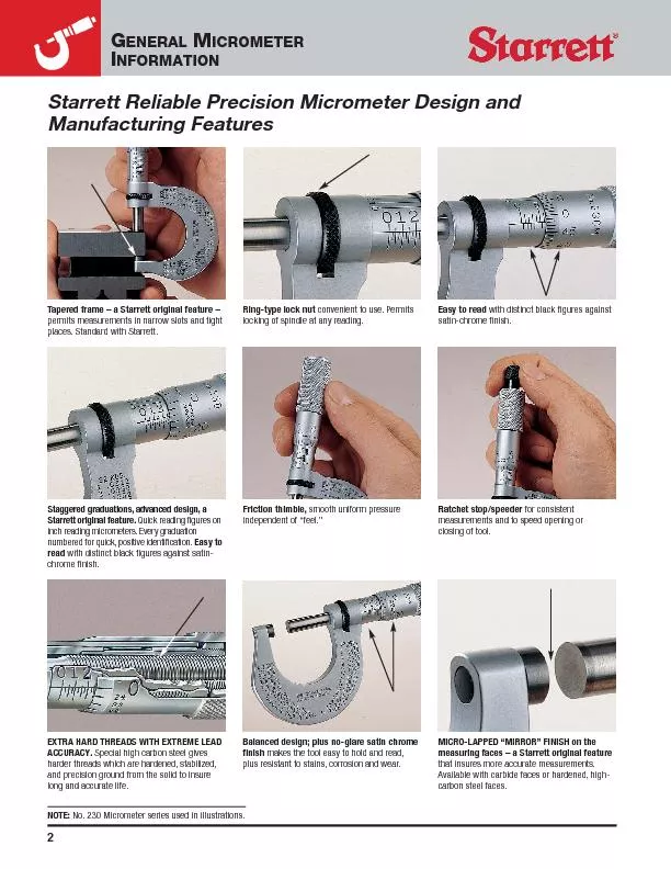 Manufacturing Features