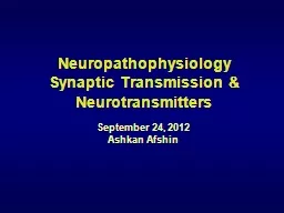 Neuropathophysiology