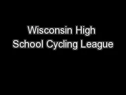 Wisconsin High School Cycling League