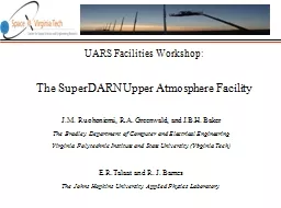 UARS Facilities Workshop: