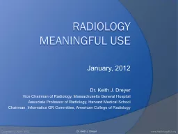 Radiology Meaningful Use