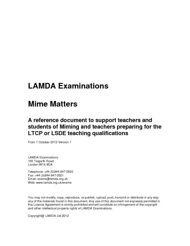 LAMDA Examinations