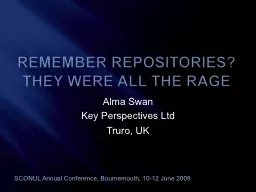 Remember repositories? They were all the rage
