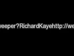 HowComplicatedisMinesweeper?RichardKayehttp://web.mat.bham.ac.uk/R.W.K