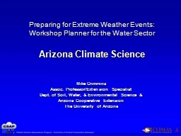 Preparing for Extreme Weather Events: Workshop Planner for