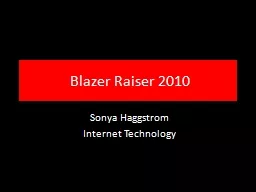 Blazer Raiser 2010
