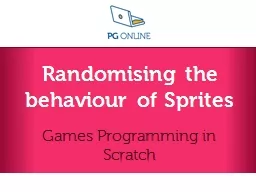 Randomising the behaviour of Sprites