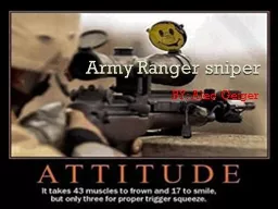 Army Ranger sniper