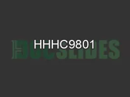 HHHC9801