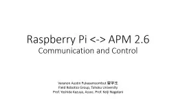 Raspberry Pi <-> APM 2.6